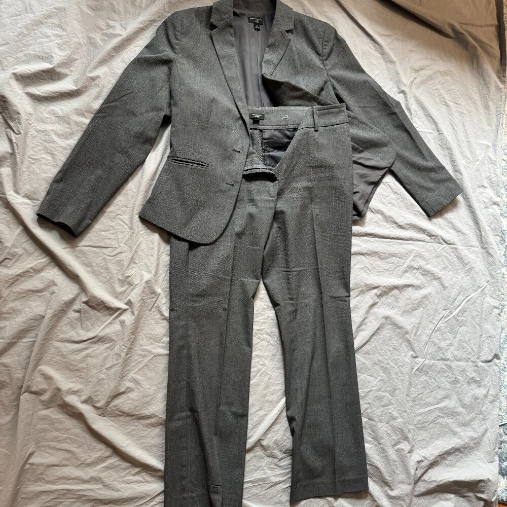 Ann Taylor Gray Business Suit